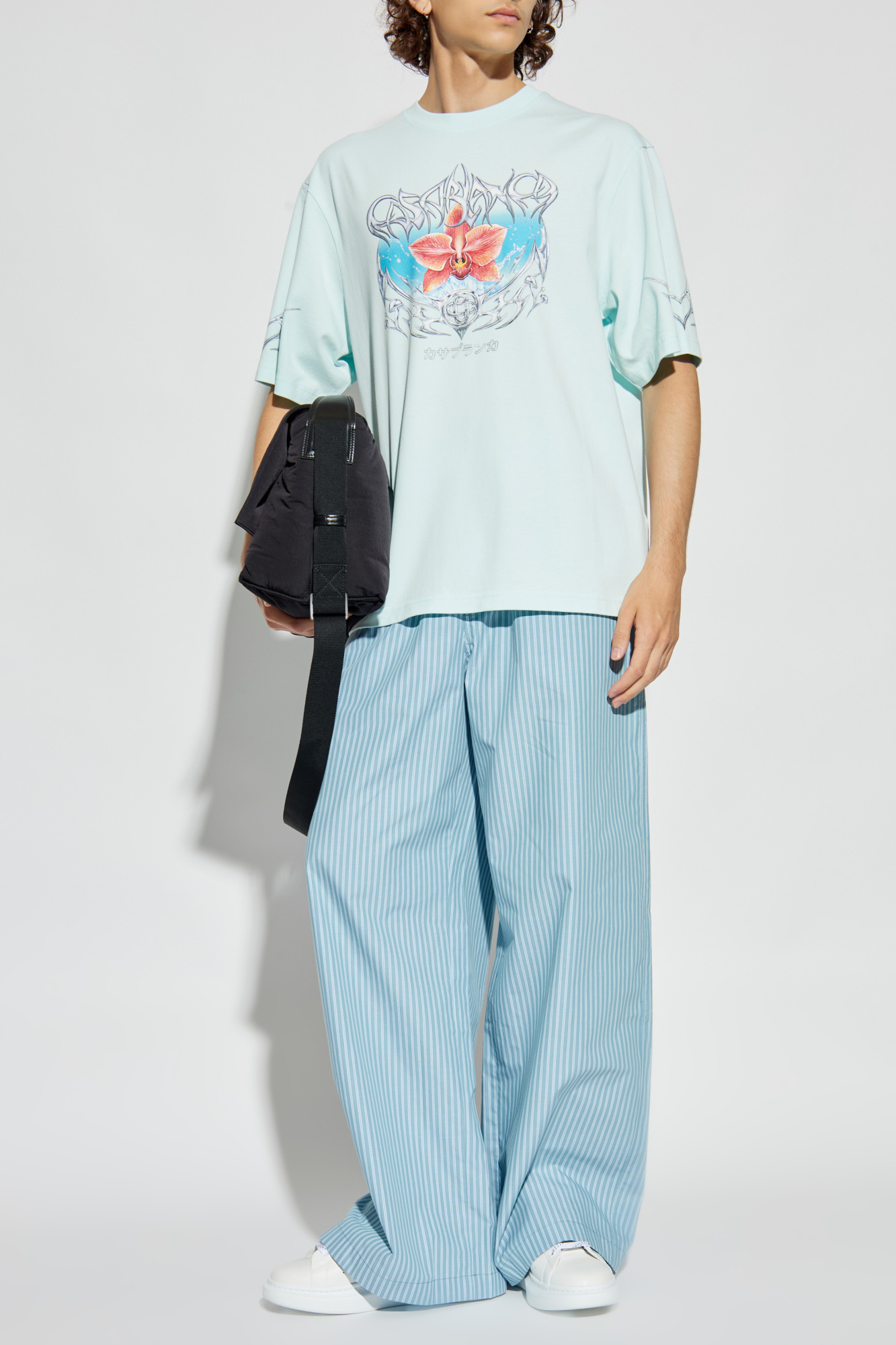 Tシャツ・カットソー CASABLANCA Men T-shirt Multicolor MS25JTS02702 01 Surreal Pool T-Shirt | Casablanca Paris